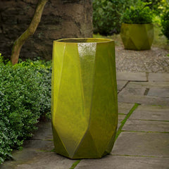 Prism Planter Tall Emerald