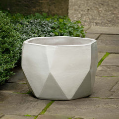 Campania Prism Planter  White
