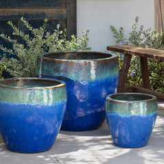 Riviere Planter - Running Blue - S/3