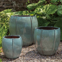 Campania Rib Vault Planter Set of 3
