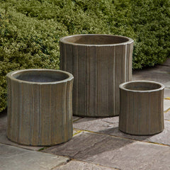 Brush Pot - Riviera Blue - S/3