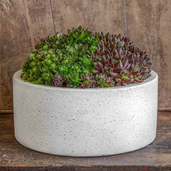 Campania Geo Round Footed Planter - Set of 4