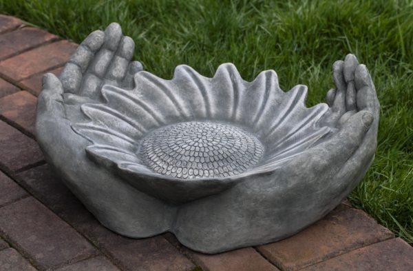 Campania Summer Sunflower Birdbath