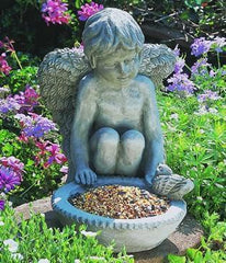 Campania Cherub Birdfeeder