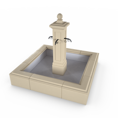 Photo of Campania Luberon Estate Fountain - Marquis Gardens