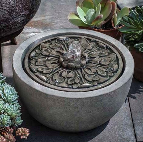 Photo of Campania M-Series Medallion Fountain - Marquis Gardens