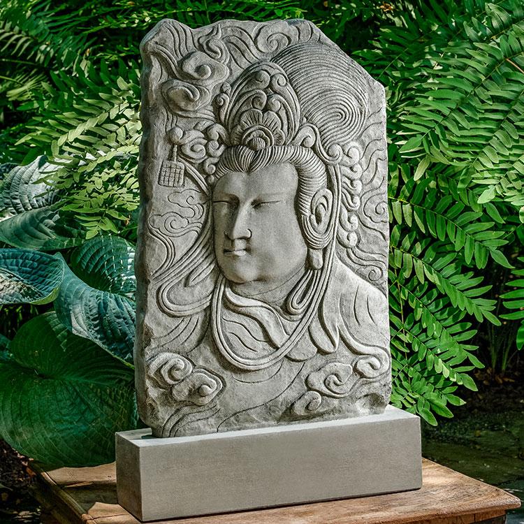 Campania Antique Quan Yin Plaque