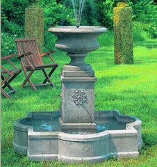 Photo of Campania Palazzo Urn Fountain - Marquis Gardens