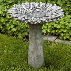 Photo of Campania Sunflower Birdbath - Marquis Gardens