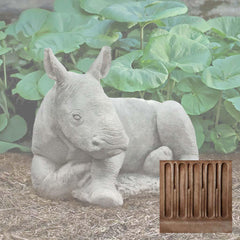 White Rhinoceros Calf