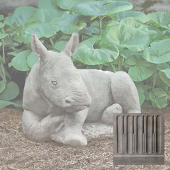 White Rhinoceros Calf
