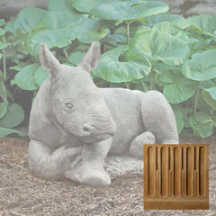 White Rhinoceros Calf