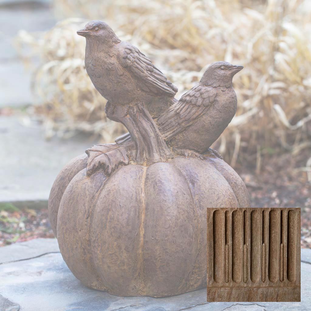 Campania Birds on Pumpkin