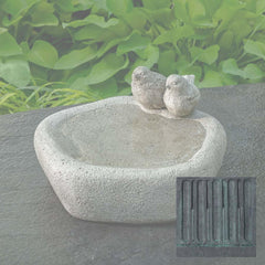 Woodland Birds Birdbath
