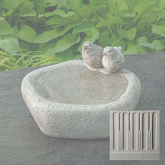 Woodland Birds Birdbath