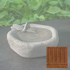 Woodland Dragonfly Birdbath