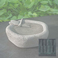 Woodland Dragonfly Birdbath