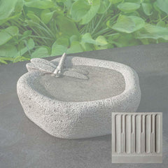 Woodland Dragonfly Birdbath