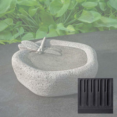 Woodland Dragonfly Birdbath