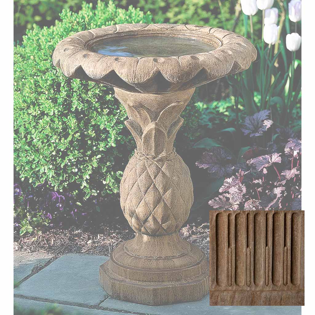 Campania Pineapple Birdbath