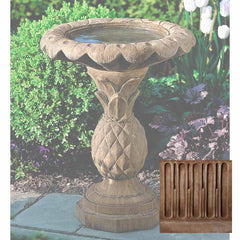 Campania Pineapple Birdbath