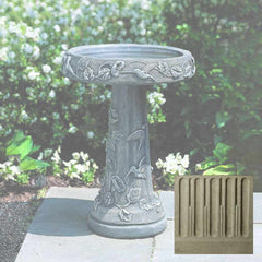 Campania Hummingbird Birdbath
