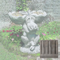 Campania Moose Birdbath/Feeder