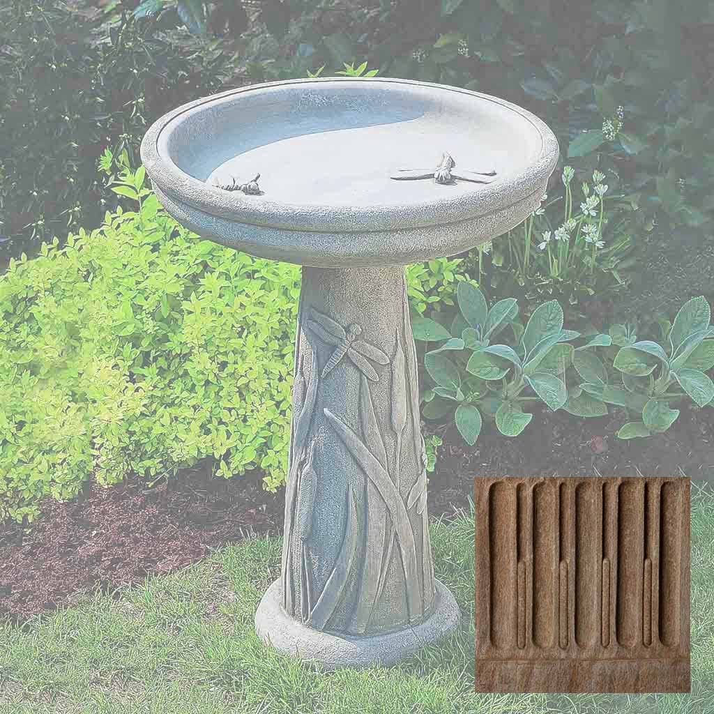 Campania Dragonfly Birdbath