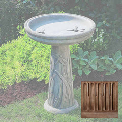 Campania Dragonfly Birdbath