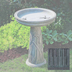 Campania Dragonfly Birdbath