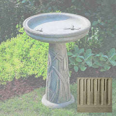 Campania Dragonfly Birdbath