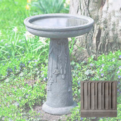 Campania Flores Birdbath