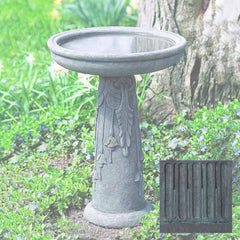 Campania Flores Birdbath