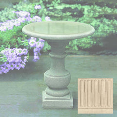 Campania Siena Birdbath