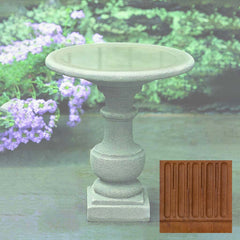 Campania Siena Birdbath