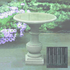 Campania Siena Birdbath