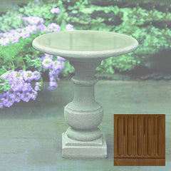 Campania Siena Birdbath