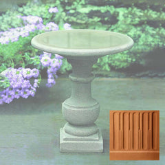 Campania Siena Birdbath