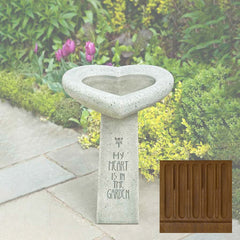 Campania My Heart is in the Garden Birdbath