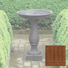 Campania Williamsburg Candlestand Birdbath