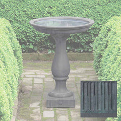 Campania Williamsburg Candlestand Birdbath