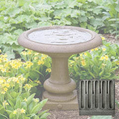 Campania Williamsburg Summer House Birdbath