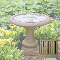 Campania Williamsburg Summer House Birdbath