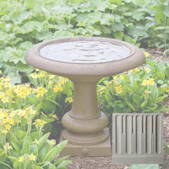 Campania Williamsburg Summer House Birdbath
