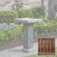 Campania Reef Point Birdbath