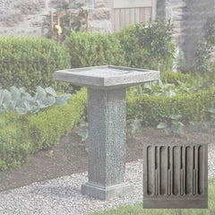 Campania Reef Point Birdbath