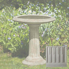 Campania Cottage Garden Birdbath