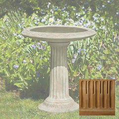 Campania Cottage Garden Birdbath