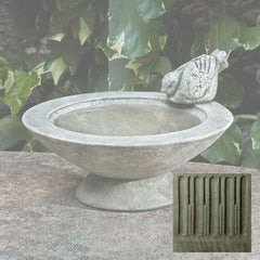 Campania Songbird's Rest Birdbath