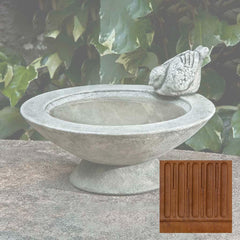 Campania Songbird's Rest Birdbath